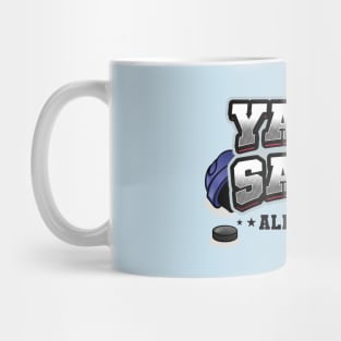 Ice hockey yard sale all star (on light colors) Mug